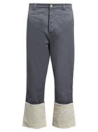 Loewe Fishermen Wide-leg Cotton Trousers