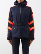 Bogner Fire+ice - Moia2-t Hooded Softshell Ski Jacket - Womens - Black Red