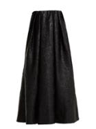 Matchesfashion.com Simone Rocha - Strapless Crinkled Effect Taffeta Dress - Womens - Black