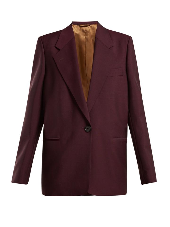 Acne Studios Single-breasted Wool And Mohair-blend Blazer