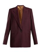 Acne Studios Single-breasted Wool And Mohair-blend Blazer