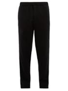 Matchesfashion.com Rochas - Elasticated Waist Wool Trousers - Mens - Black