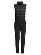 Matchesfashion.com Perfect Moment - Super Star Technical Down Filled Ski Suit - Womens - Black