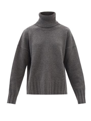 Made In Tomboy - Ely Wool Roll-neck Sweater - Womens - Grey