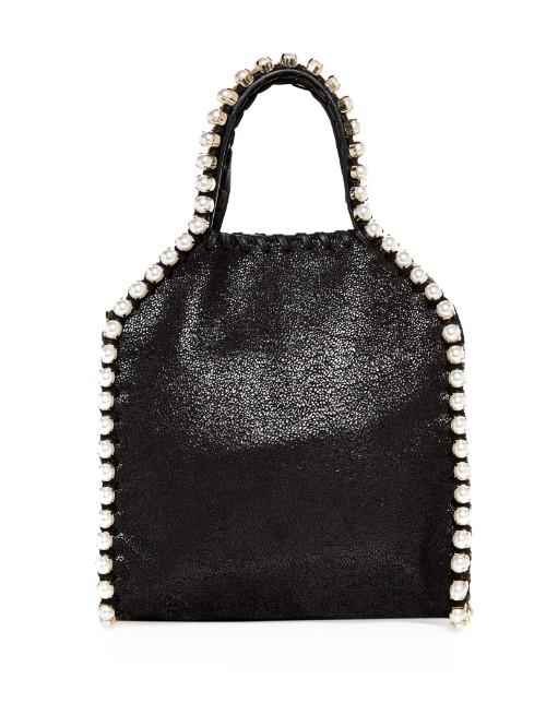 Stella Mccartney Falabella Tiny Embellished Cross-body Bag