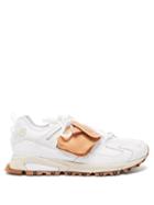 Mens Shoes New Balance - X-racer Leather Trainers - Mens - Brown Multi