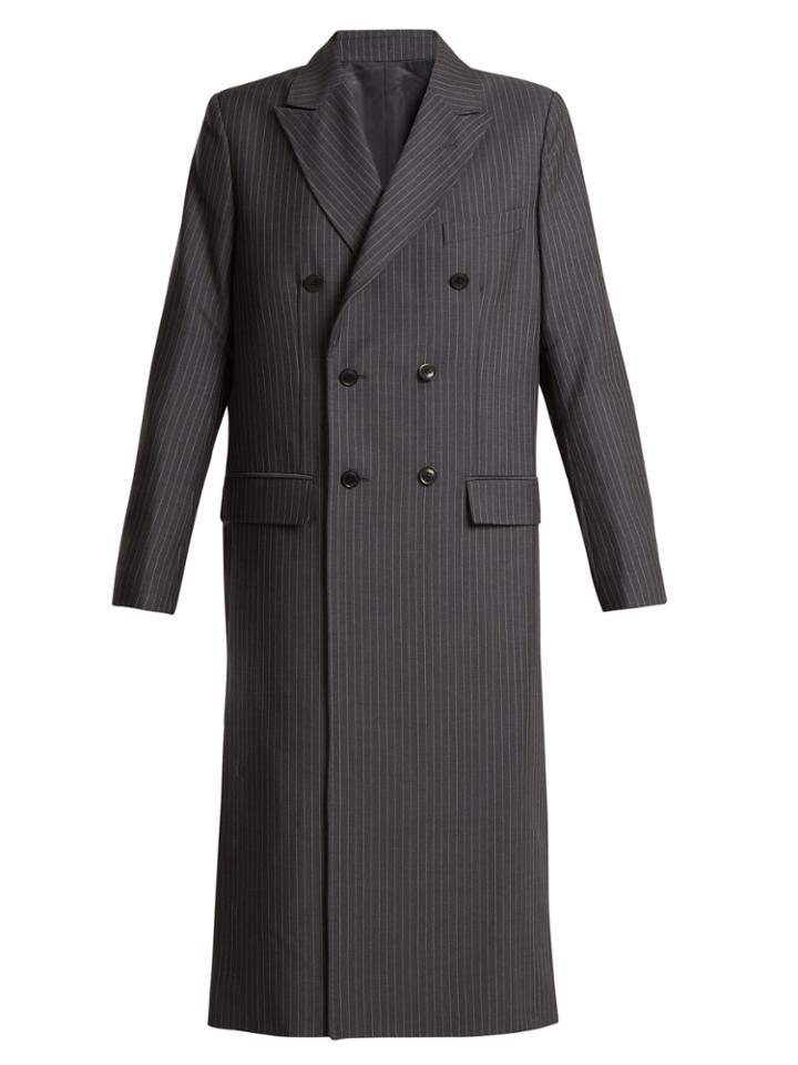 Toga Oversized Double-breasted Pvc Cut-out Coat