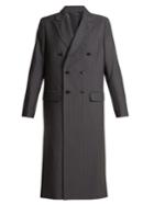Toga Oversized Double-breasted Pvc Cut-out Coat