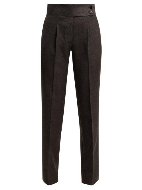 Matchesfashion.com Giuliva Heritage Collection - The Other Smoking Wool Trousers - Womens - Grey