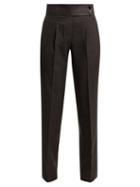 Matchesfashion.com Giuliva Heritage Collection - The Other Smoking Wool Trousers - Womens - Grey