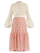 Erdem Sandra Balloon-sleeve Guipure-lace Dress