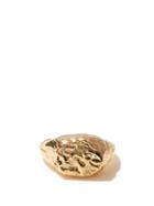 Matchesfashion.com Alighieri - Leo 24kt Gold-plated Zodiac Ring - Womens - Gold