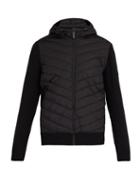 Matchesfashion.com Canada Goose - Hybridge Wool Knit And Quilted Down Jacket - Mens - Black