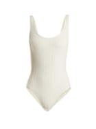 Solid & Striped The Anne-marie Ribbed Swimsuit