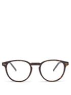 Matchesfashion.com Dior Homme Sunglasses - Technicity Round Acetate Glasses - Mens - Tortoiseshell