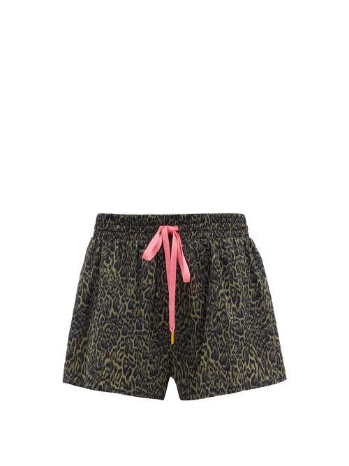 Matchesfashion.com The Upside - Efrem Leopard-print Running Shorts - Womens - Leopard