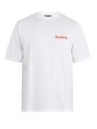 Helmut Lang Austria-print Cotton-jersey T-shirt