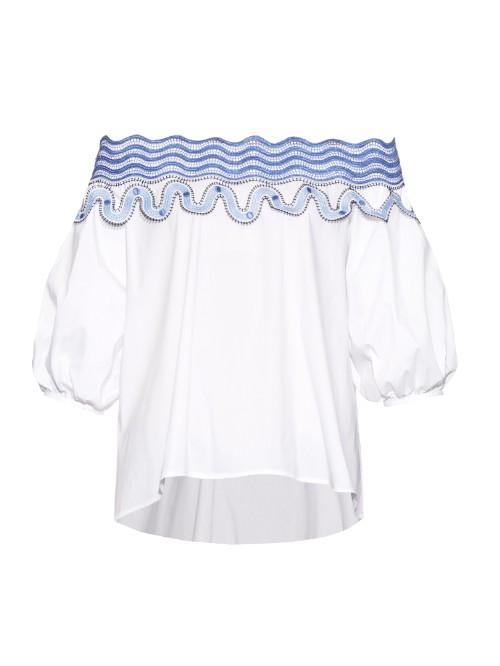 Peter Pilotto Pallas Off-the-shoulder Blouse