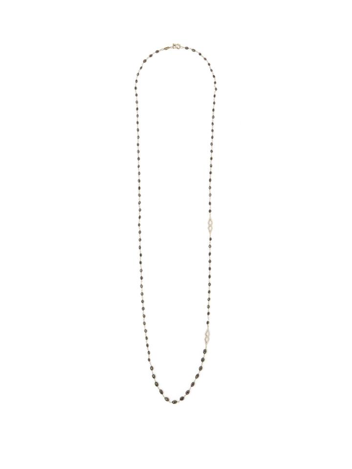 Monique Péan 18kt Gold Diamond & Bead Wrap Necklace