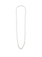 Monique Péan 18kt Gold Diamond & Bead Wrap Necklace