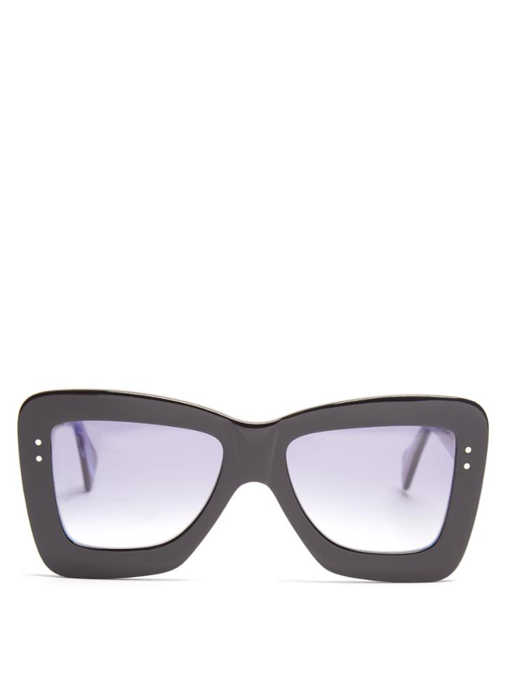 Roksanda X Cutler And Gross Square-frame Acetate Sunglasses