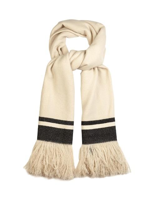 Isabel Marant Cover Fringed Cashmere Scarf