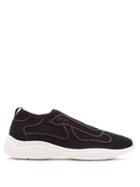 Matchesfashion.com Prada - New America's Cup Slip On Trainers - Mens - Black White