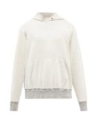 Les Tien - Brushed Cotton-jersey Hooded Sweatshirt - Mens - Grey