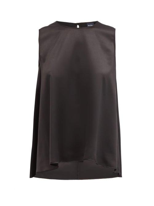 Matchesfashion.com Max Mara Leisure - Tela Camisole - Womens - Black