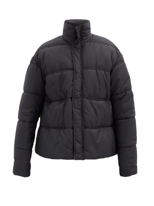 Matchesfashion.com Bianca Saunders - Oversized Quilted-shell Jacket - Mens - Black