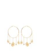 Sonia Rykiel Flower-motif Large Hoop Earrings
