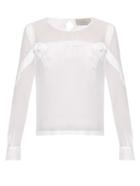 Preen By Thornton Bregazzi Mar Silk-georgette Blouse