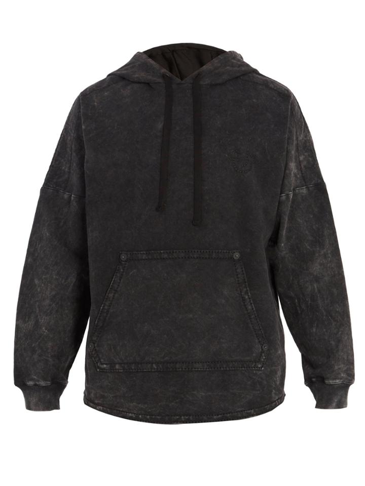 True Religion Void Tactics Washed-cotton Hooded Sweatshirt