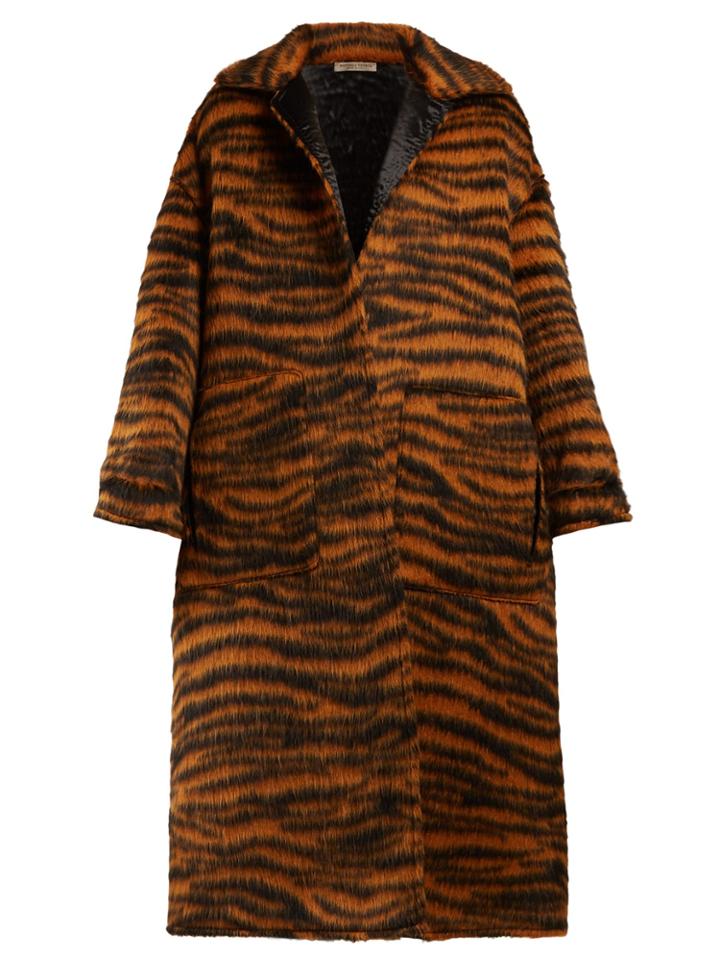 Bottega Veneta Tiger-stripe Coat