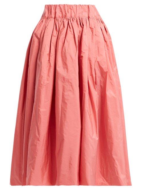 Matchesfashion.com Molly Goddard - Queenie Taffeta Skirt - Womens - Pink