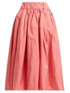 Matchesfashion.com Molly Goddard - Queenie Taffeta Skirt - Womens - Pink