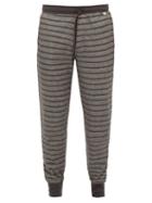 Matchesfashion.com Paul Smith - Striped Cotton Pyjama Trousers - Mens - Grey Multi