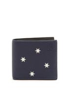 Loewe Star-print Bi-fold Leather Wallet