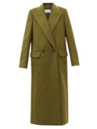 The Row - Jaka Oversized Wool-blend Felt Coat - Womens - Khaki