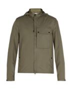 Matchesfashion.com C.p. Company - Goggle Hooded Zip Through Jacket - Mens - Green