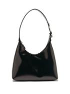 Matchesfashion.com Staud - Scotty Polished-leather Handbag - Womens - Black
