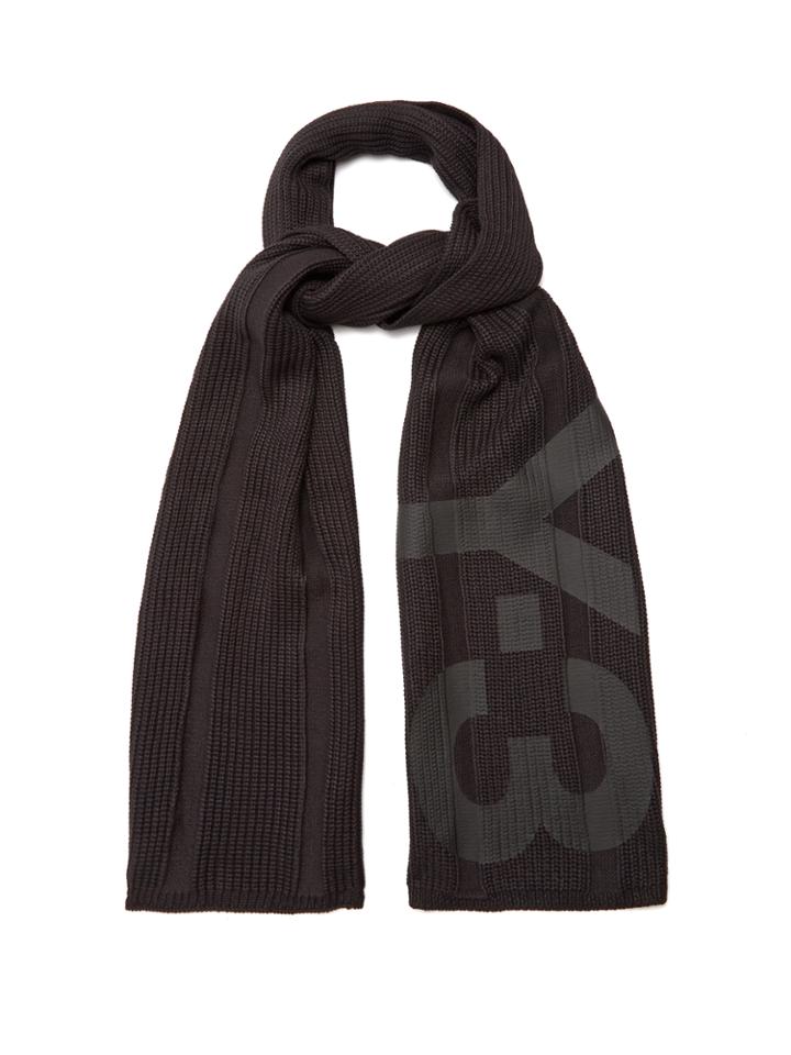 Y-3 Logo Knit Scarf