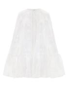 Matchesfashion.com Erdem - Angelo Lace Cape - Womens - White