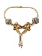 Matchesfashion.com Etro - Twisted Gold Tone Necklace - Womens - Gold