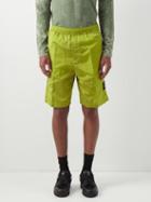 Stone Island - Logo-patch Nylon Shorts - Mens - Green