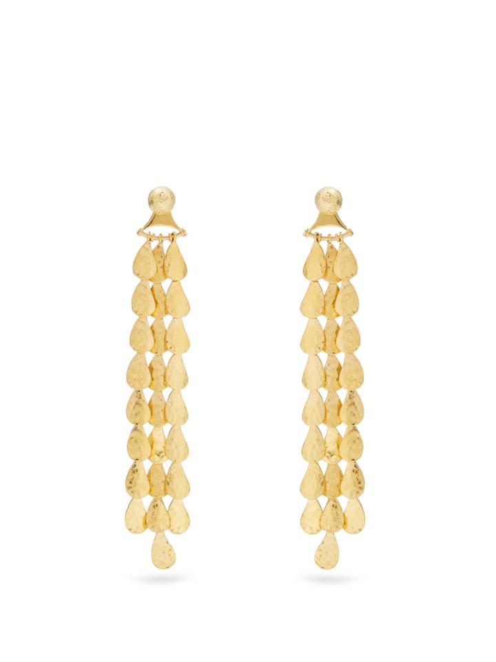 Sophia Kokosalaki Luna Gold-plated Earrings