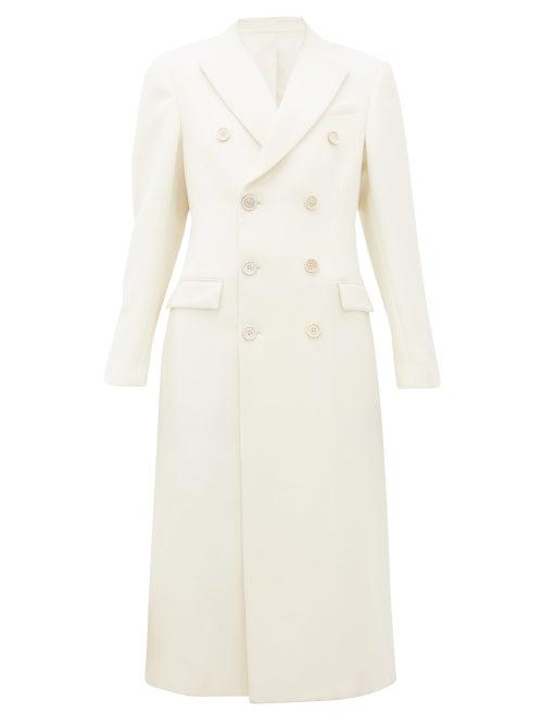 Matchesfashion.com Wardrobe. Nyc - Release 05 Double-breasted Merino-wool Coat - Womens - White