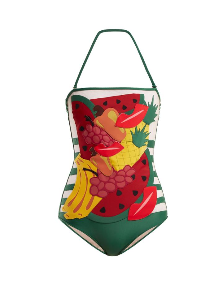 Adriana Degreas X Charlotte Olympia Tutti Frutti Swimsuit