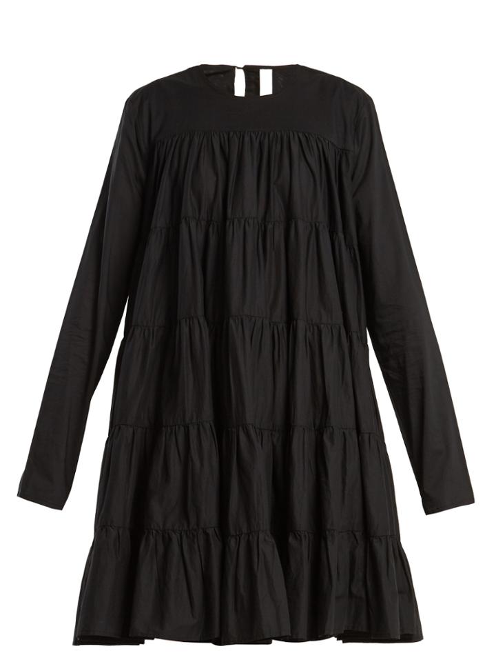 Merlette Soliman Gathered Cotton Dress