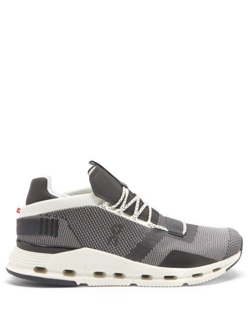 Matchesfashion.com On - Cloudnova Mesh Running Trainers - Mens - Black White